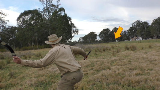 How To Hunt Small Game With Hunting Boomerangs/Throwsticks
